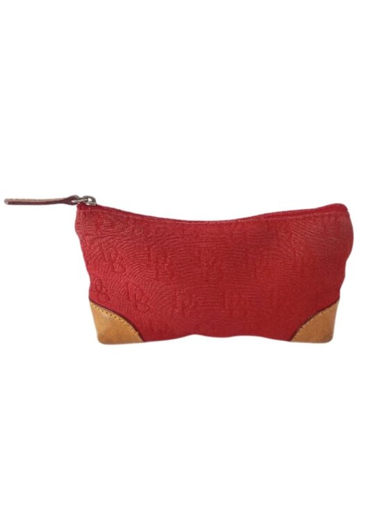 Dooney & Bourke Handbags - Vintage Dooney & Bourke Cosmetic Bag Red Small